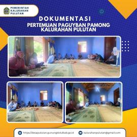 PERTEMUAN PAGUYUBAN PAMONG KALURAHAN